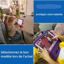 Charger l&#39;image dans la galerie, Étui robuste pour iPad - Protection EVA à 360° avec support pour enfant
