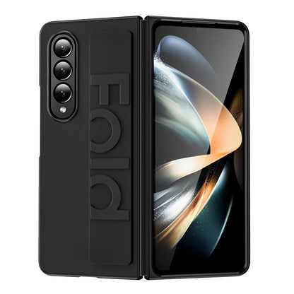 coque en Silicone avec Dragonne Élastique pour Samsung Galaxy Z