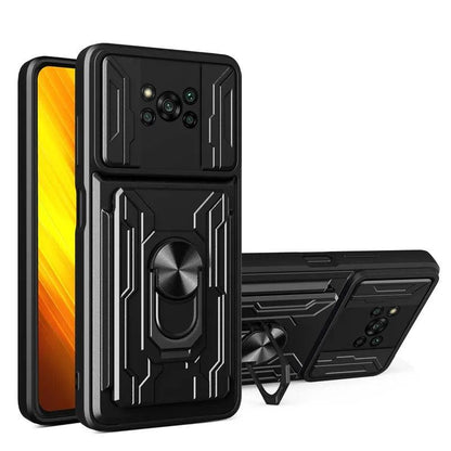 Coque de Téléphone Antichoc avec Fente pour Carte pour Xiaomi