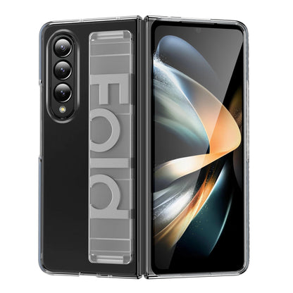 coque en Silicone avec Dragonne Élastique pour Samsung Galaxy Z