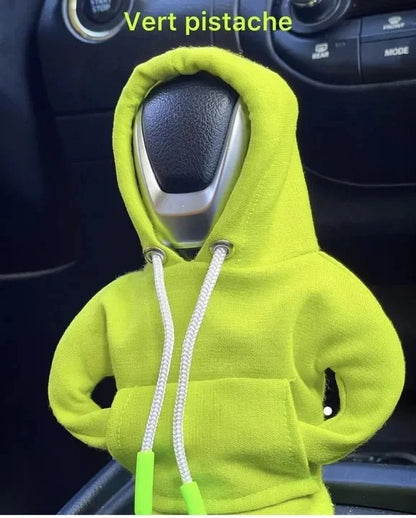 Mini Sweat à capuche pour pommeau de levier de vitesse de voiture