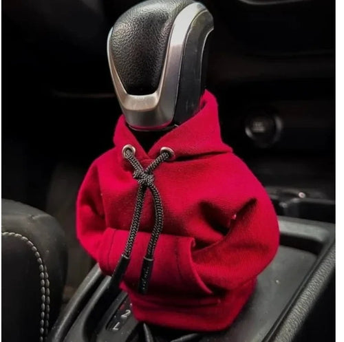 Sudadera con capucha con pomo de cambio de marchas para coche pequeño