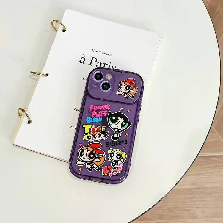 Coque pour iPhone Motif The Powerpuff Girls