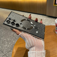 Charger l&#39;image dans la galerie, Coque de Luxe à Paillettes Sans Fil pour Samsung Galaxy
