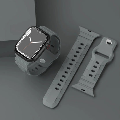 Bracelet en silicone Compatible avec Apple Watch