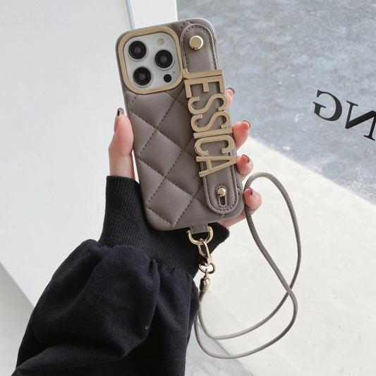 Coque personnalisées en cuir de luxe pour iPhone