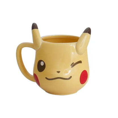 Ensemble de tasse, bol et assiette en céramique Pikachu