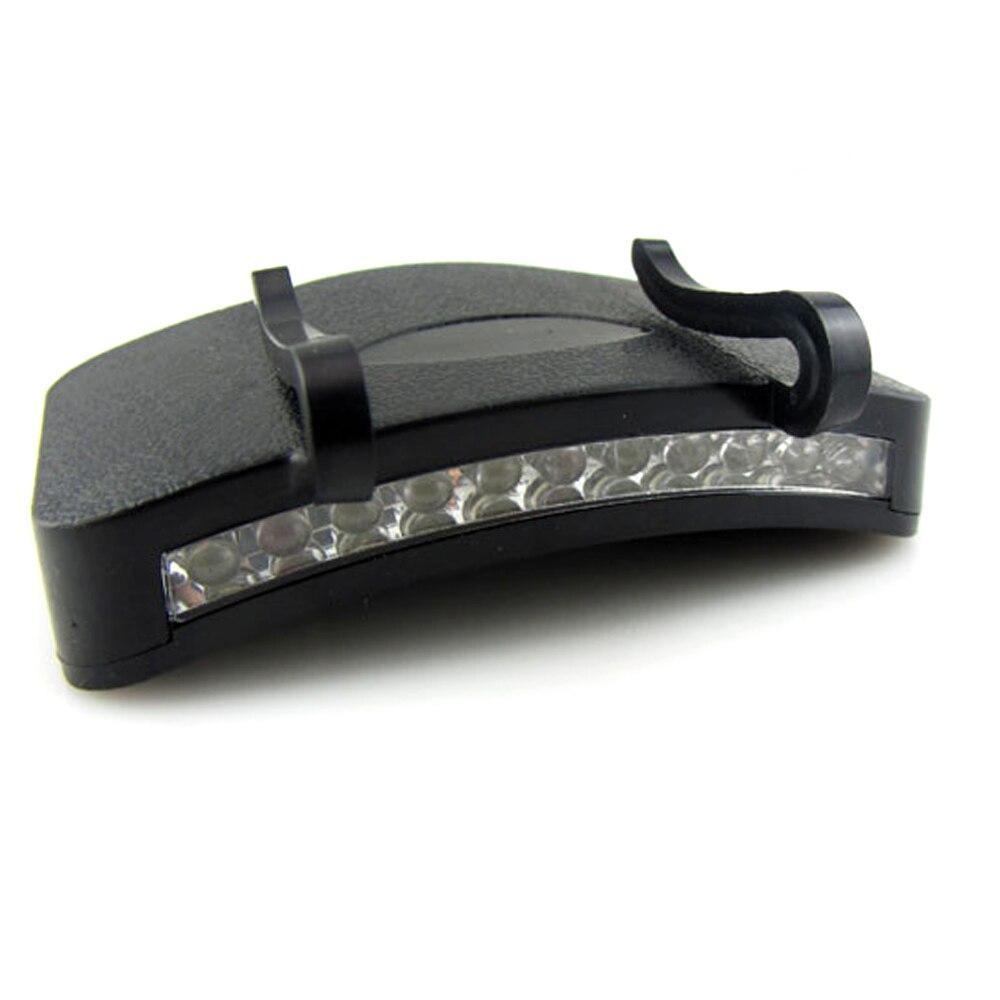 Lampe de lumière avec 11 LED ultra Violet Pour casquette De Pêche Outils 