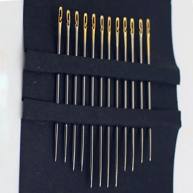 Aiguilles Magiques Enfilage Facile 12pcs Sewing Needles Or 