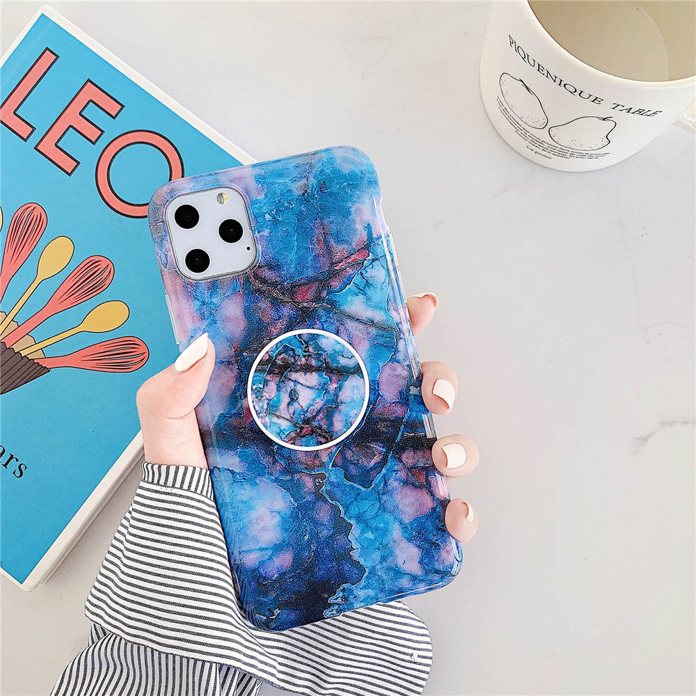 Coque antichoc avec une Bague Support pour iPhone