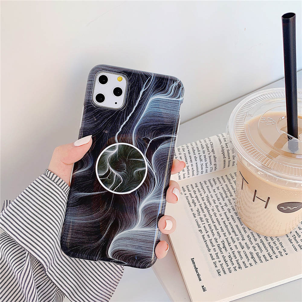 Coque antichoc avec une Bague Support pour iPhone