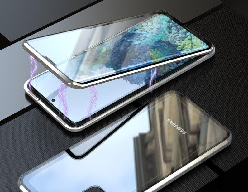 coque deux faces à adsorption magnétique Pour Samsung S20 S20+ et S20 Ultra