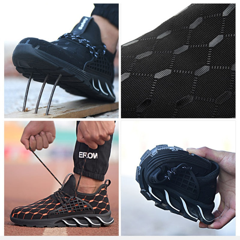 Chaussure de sécurité légère et indestructible Unisexe