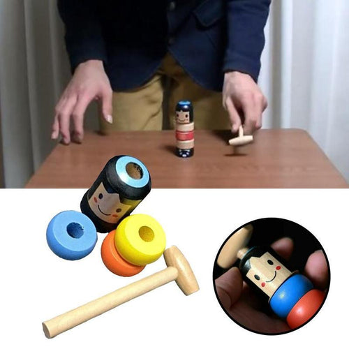 Jouet magique japonais traditionnel en bois Magic Tricks 