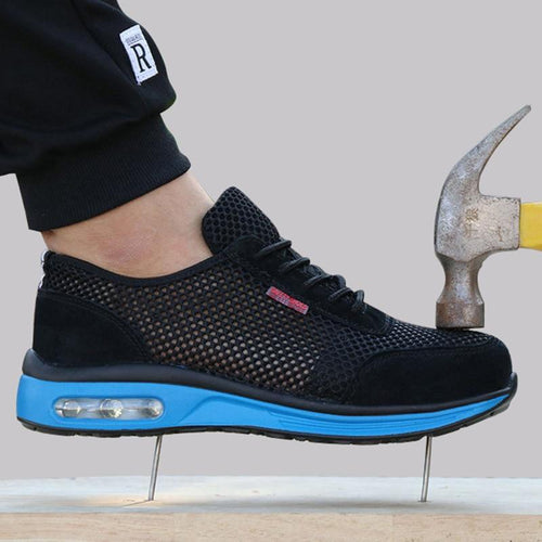 Zapato de seguridad unisex ligero e indestructible. 