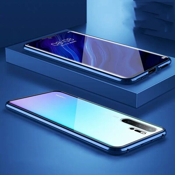 Coque à Adsorption Magnétique deux faces Super Résistante Pour Huawei