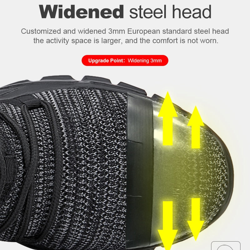 Chaussure Indestructible De sécurité Légère Unisexe