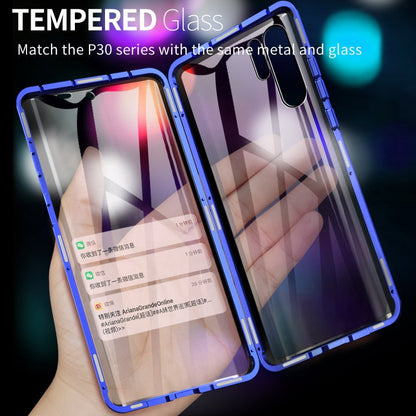 Coque Antichoc magnetique en verre trempé 9H très haute protection Pour Huawei
