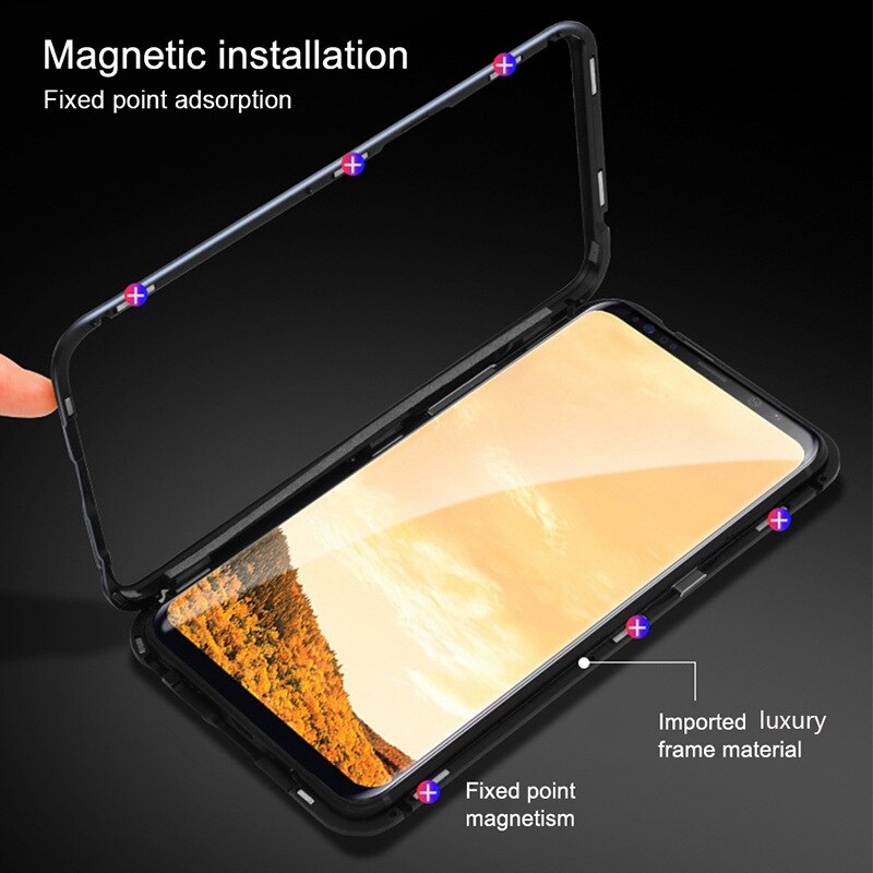 coque à adsorption magnétique Pour Samsung S21 S21+ et S21 Ultra