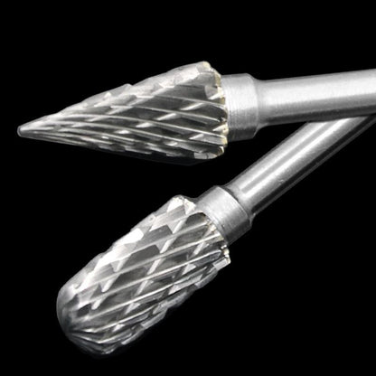 Outils rotatifs 10 fraises en carbure de tungstène 3x6mm