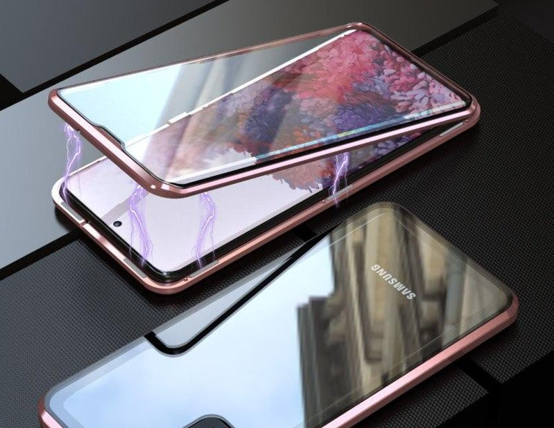 coque deux faces à adsorption magnétique Pour Samsung S20 S20+ et S20 Ultra