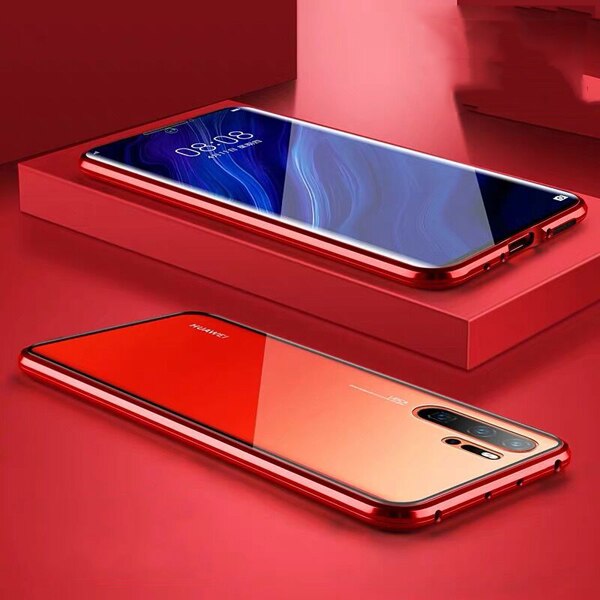 Coque à Adsorption Magnétique deux faces Super Résistante Pour Huawei