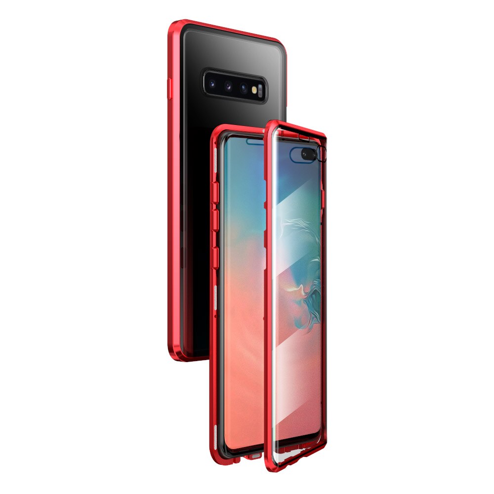 Coque Antichoc Mgnétique en verre trempé 9H très haute protection Pour Samsung