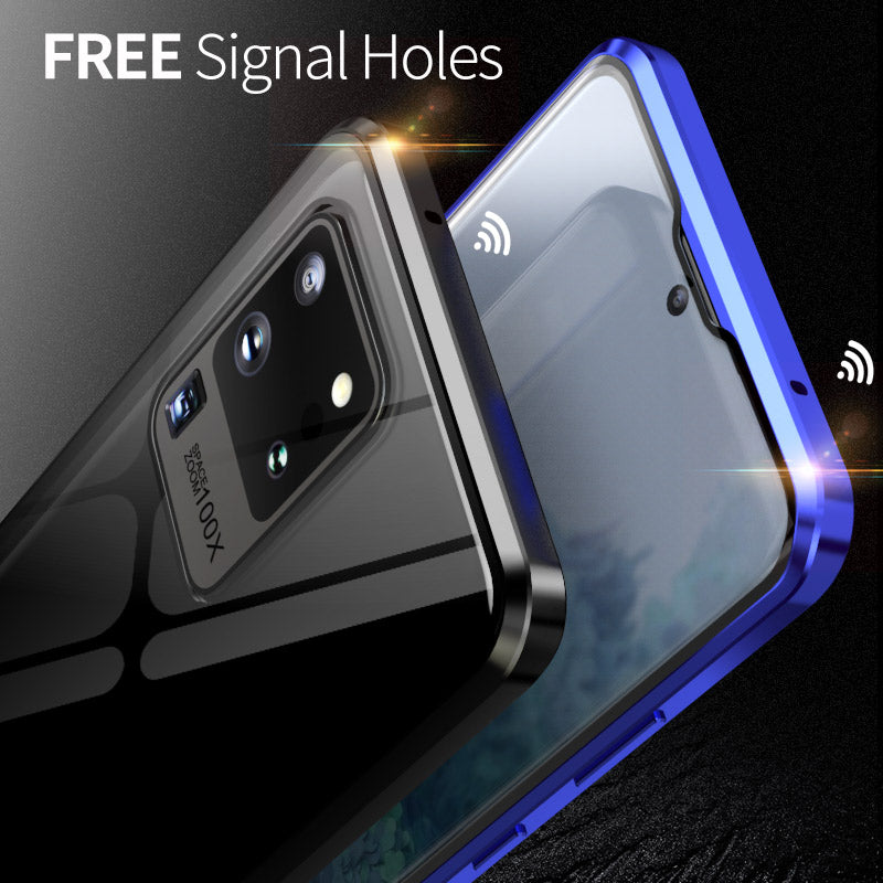 coque deux faces à adsorption magnétique Pour Samsung S20 S20+ et S20 Ultra