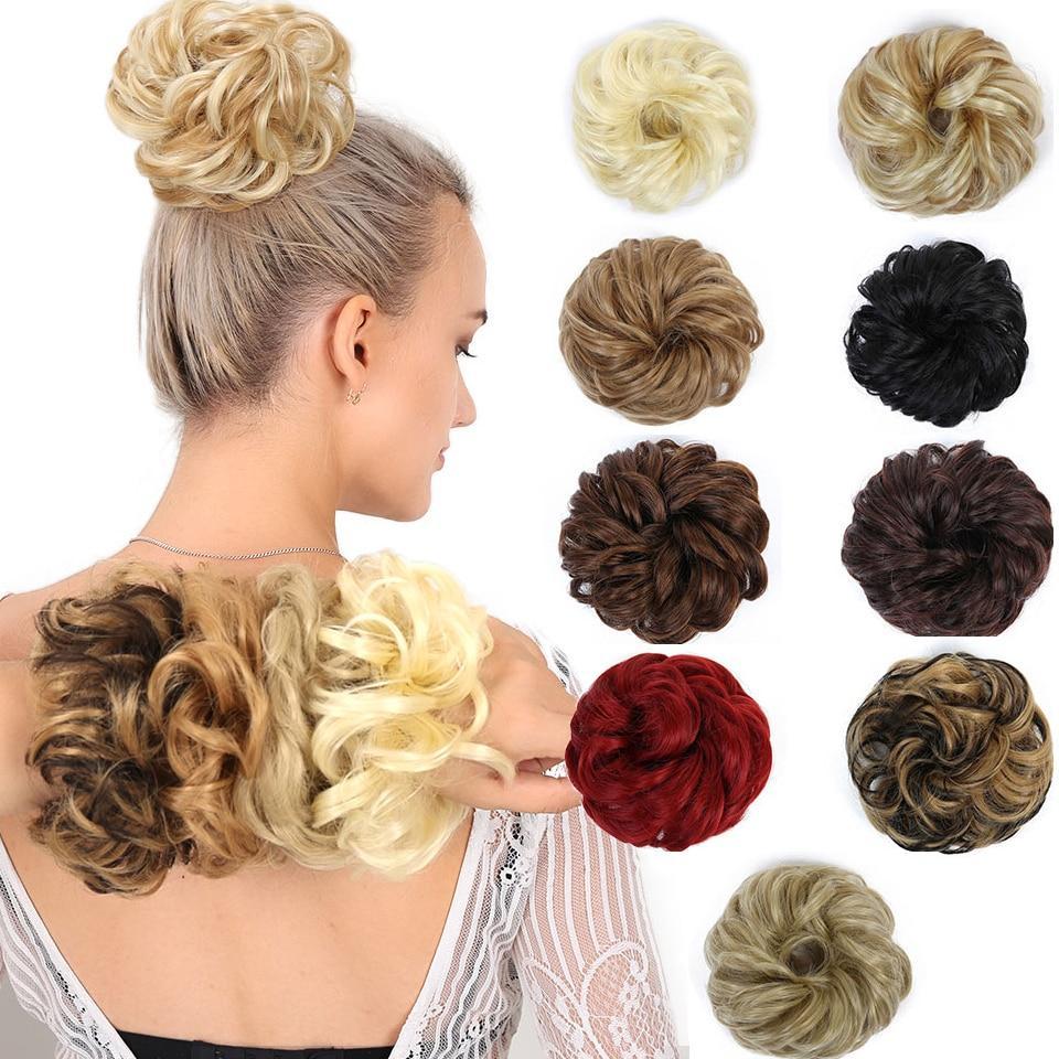 Chignon pour des Cheveux volumineux Chic et Facile À Porter Synthetic Chignon 
