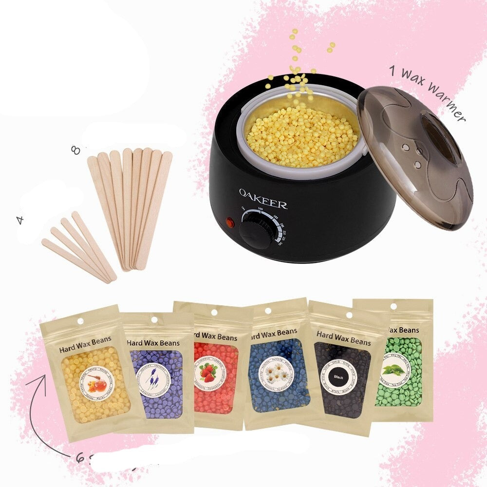 Kit d'épilation Pro WAX™ (+ 6 sachets WAX offerte )