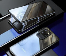 Charger l&#39;image dans la galerie, Coque Antichoc magnetic en verre trempé 9H très haute protection Pour Samsung
