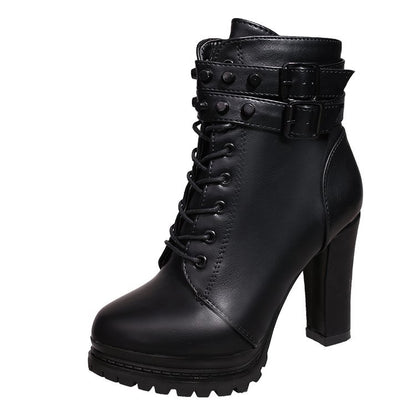 Bottines pour femmes à talon haut