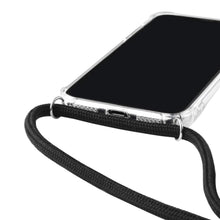 Charger l&#39;image dans la galerie, Coque transparente rigide antichoc avec bandoulière de haute qualité pour Huawei 
