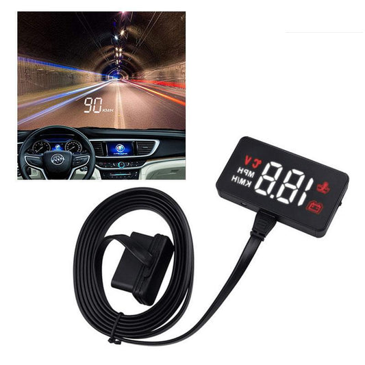 HUD: Pantalla de visualización frontal para tu coche