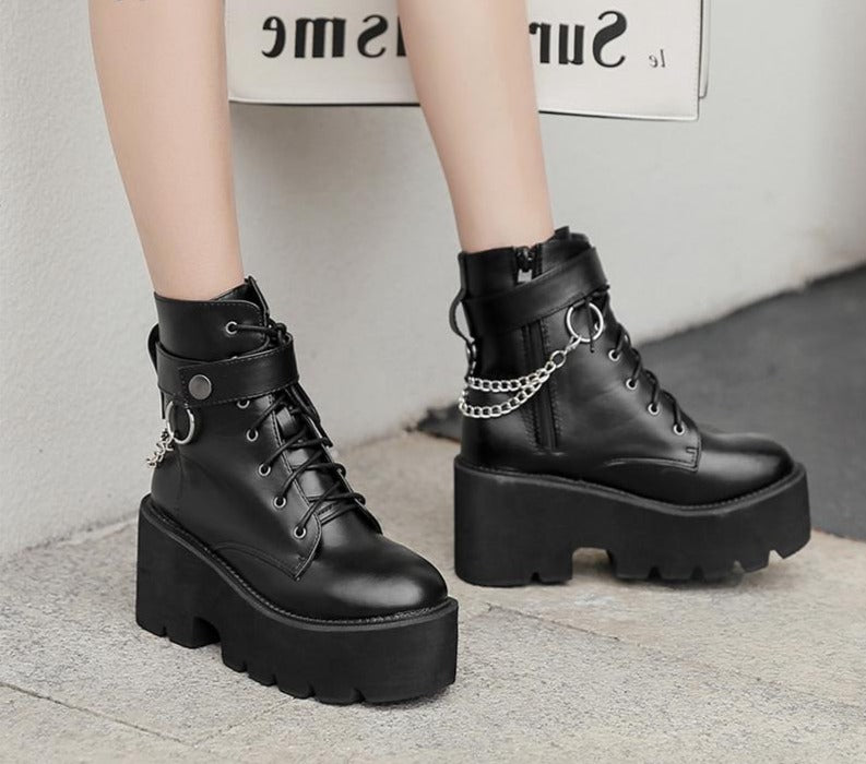 Bottines à talons hauts pour femmes