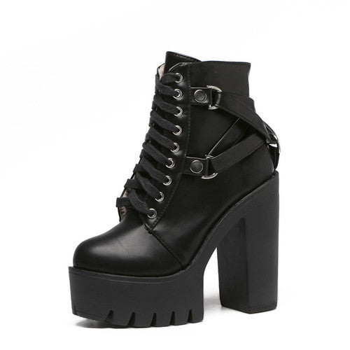 Bottines pour femmes à talon haut