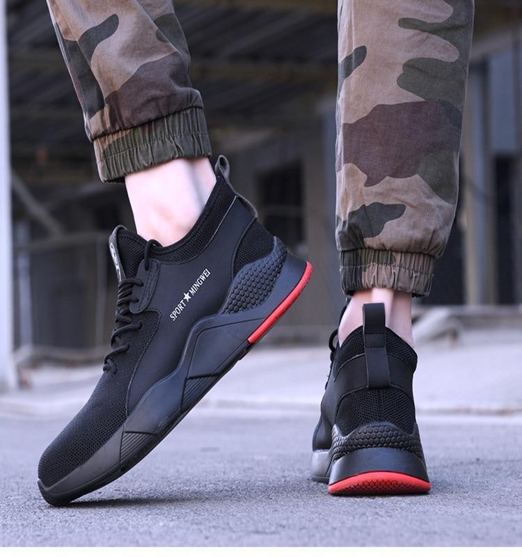 Chaussure de sécurité légère et indestructible Unisexe