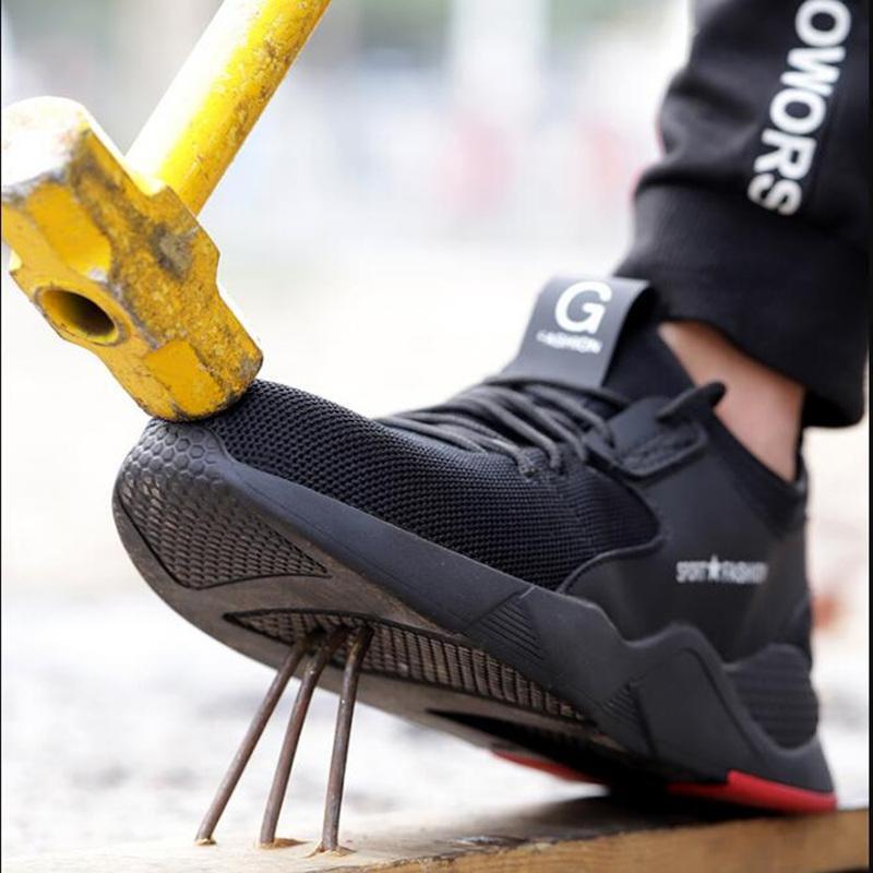 Chaussure de sécurité légère et indestructible Unisexe