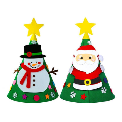 Arbre de Noël en Feutre (Meilleur Cadeau pour Les Enfants) Trees 
