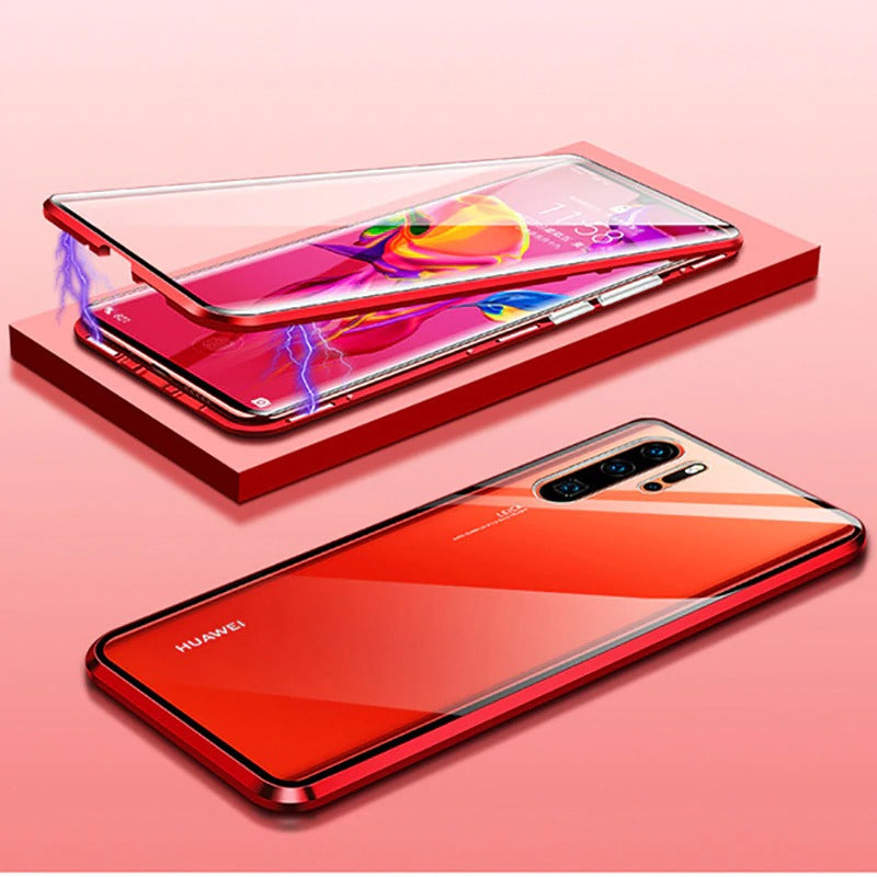 coque à adsorption magnétique 360° super résistante pour Huawei