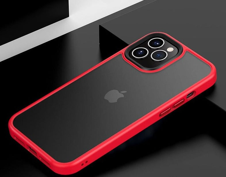 Coque avec Technologie d'absorption des Chocs TPU Pour iPhone