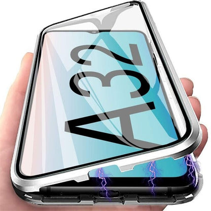 Coque deux faces à adsorption magnétique super résistante pour Samsung