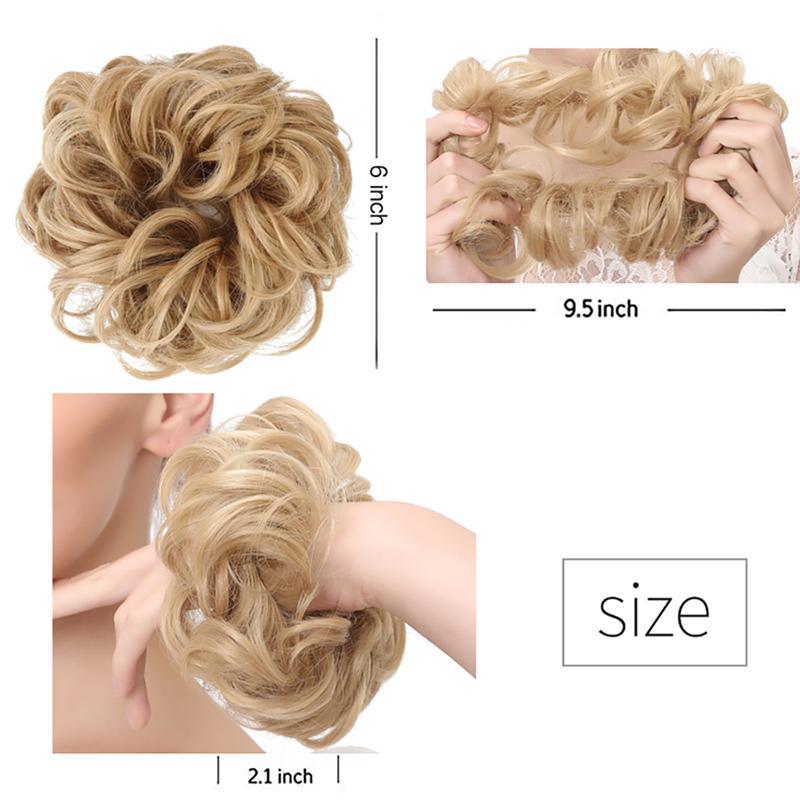 Chignon pour des Cheveux volumineux Chic et Facile À Porter Synthetic Chignon 