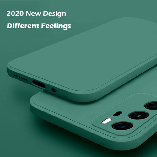Coque en Silicone Haute Protection pour Huawei
