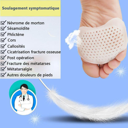 Coussinets métatarsiens respirants - lot de 2 Madame Cosmetique 