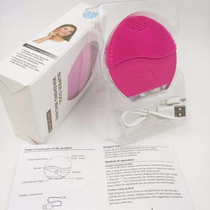Brosse Electrique Nettoyante du Visage - Visage Soins de La Peau Outils