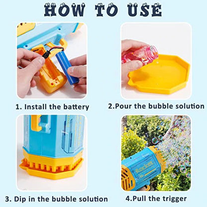 Pistolet À Bulles pour Enfants