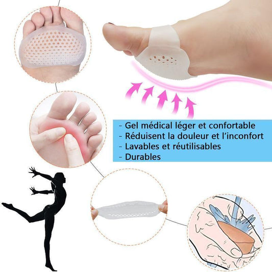 Coussinets métatarsiens respirants - lot de 2 Madame Cosmetique 