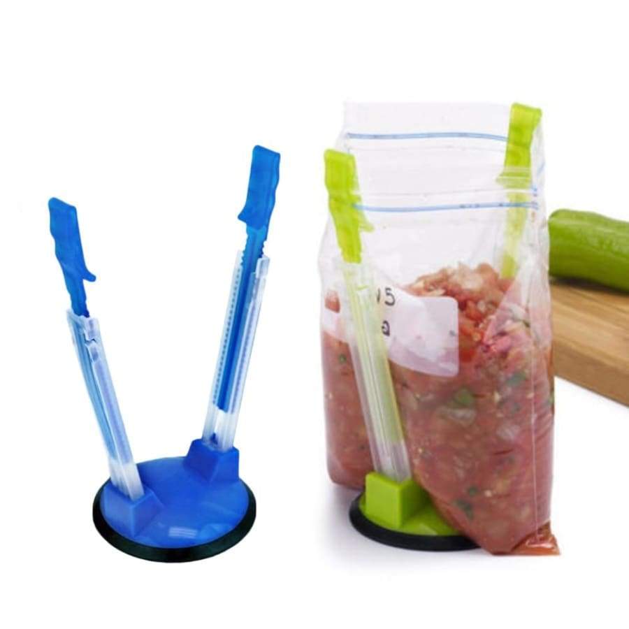 Clip support de sac de stockage des aliments - Sac Clips