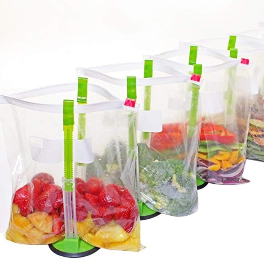 Clip support de sac de stockage des aliments - Sac Clips